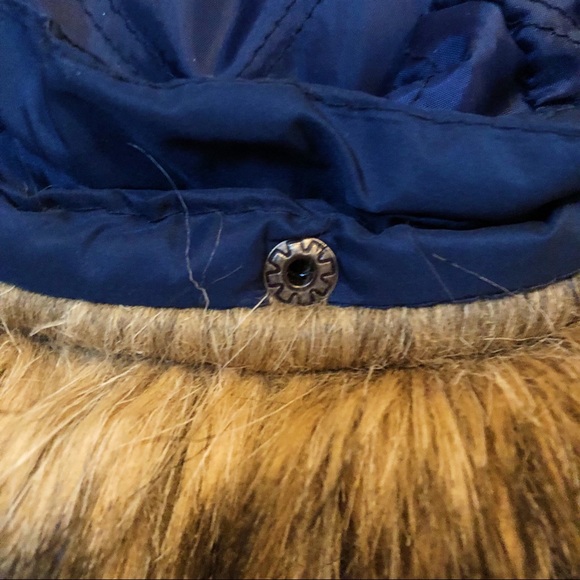 NAVY BLUE AEROPOSTALE PUFFY COAT - Picture 5 of 8